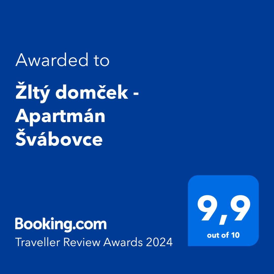 Zlty Domcek - Apartman Svabovce Zewnętrze zdjęcie